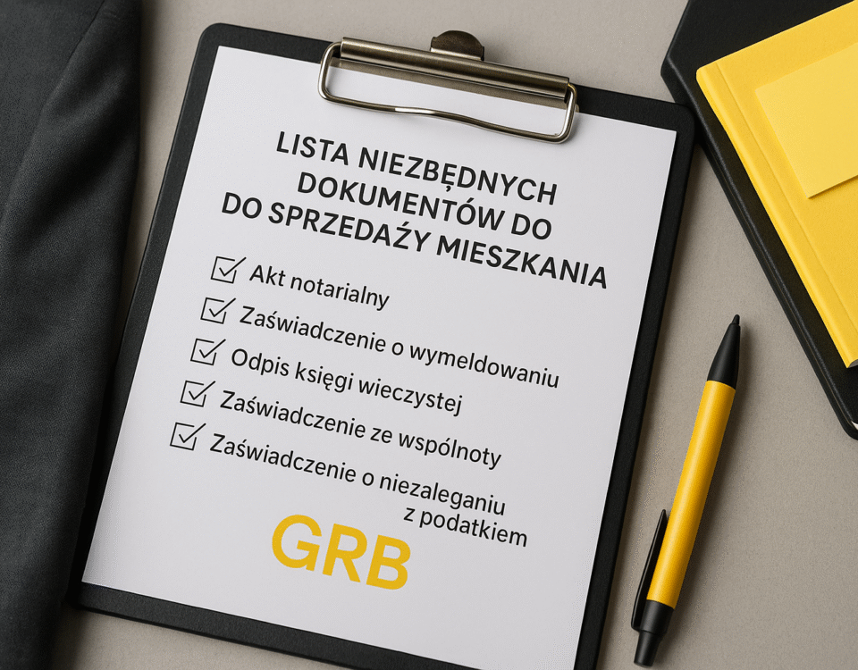 Lista niezbędnych dokumentów do sprzedaży mieszkania