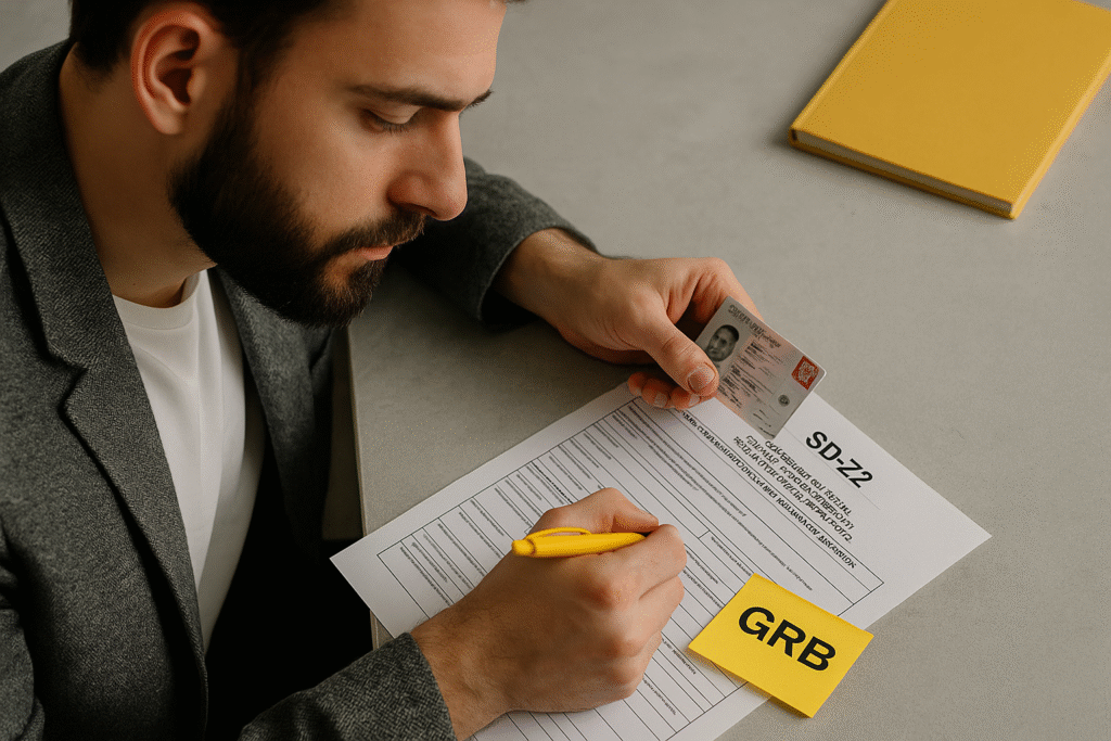 Poprawne wypełnienie druku SD-Z2