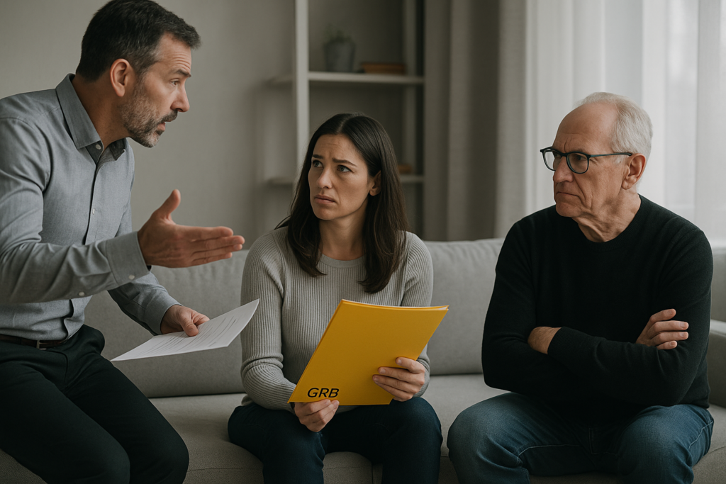 Współwłaściciele starają się dojść do porozumienia ws współwłasności.